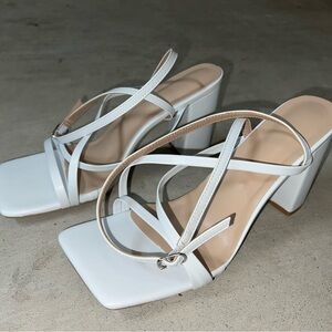 SHEIN White Heels 2 inches